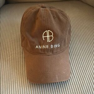 Anine Bing Brown Cap
